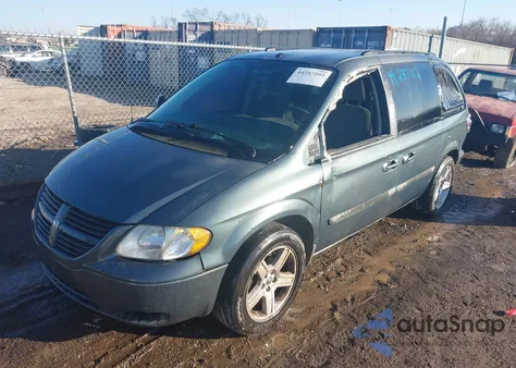2006 Dodge Caravan Sxt z USA, uszkodzony, nr VIN 1D4GP45R86B535134